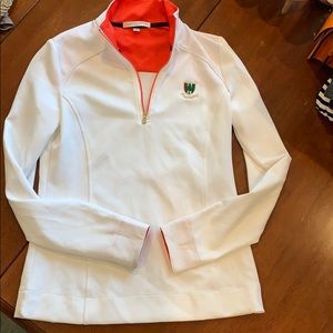 Pine valley golf zip sweatshirt